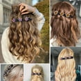 thumbnail image 3 of Piezas de pinzas para el cabello, pinzas para el cabello con piedra de cristal brillante, pinzas para el cabello para mujeres, pinzas para el cabello para cabello fino y grueso, accesorios para el, 3 of 8