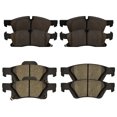 thumbnail image 2 of AutoShack 8pc Front & Rear Ceramic Brake Pad Set For 2011-2015 Kia Optima 2.0L FWD 2 of 14