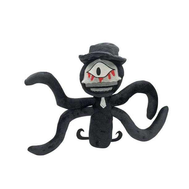 Sprunki Plush Toys- 9'' Sprunky Wenda & Gray Plushies - Cartoon Games Plushies Toy for Fans Soft, Fun Stuffed Dolls for Fans & Friends' Birthday (Deep Black)