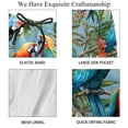 thumbnail image 4 of luoweisi Men's Beach Shorts Quick Dry Swim Trunks with Mesh Lining Parrot XL, 4 of 5