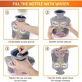 thumbnail image 4 of Bolsa de agua caliente KAIYANG 1800 ml con funda de punto, 4 of 5