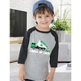 thumbnail image 4 of Tstars Boys Unisex Loads of Luck Gifts for Irish St Patricks Day Tractor Kids St Patricks Day Beautiful Shirts Gift for Boys Irish Shirt Pride Proud Irish 3-4 Sleeve Baseball Jersey Toddler Shirt, 4 of 7