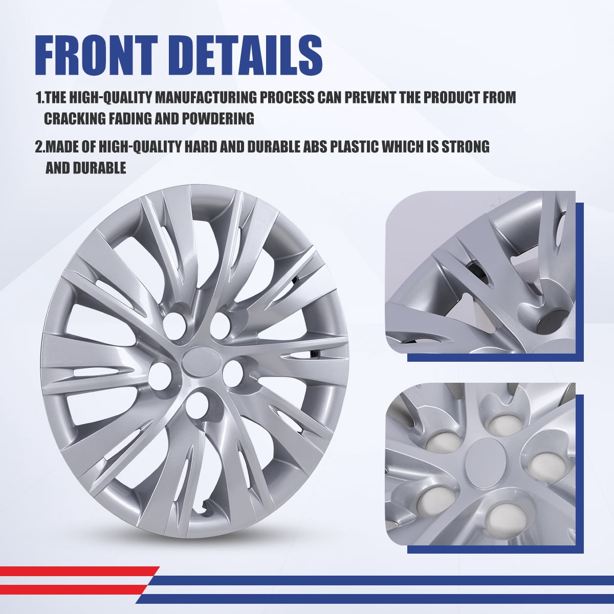 (Set of 1) 16 inch Hubcaps Wheel Rims Cover for 2012-2014 Toyota Camry / 2012-2014 Toyota Camry Hybrid