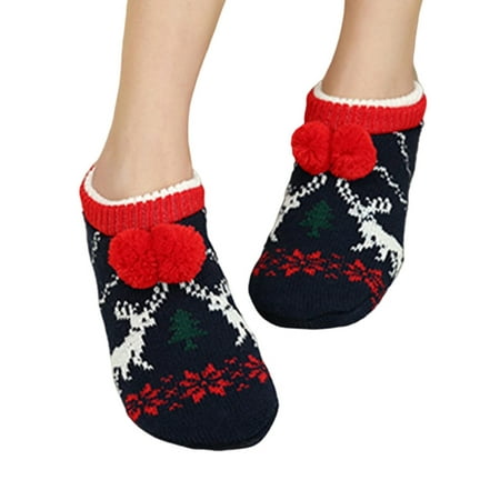

Harsuny Womens Indoor Breathable Sock Slippers Thick Soft Slip On House Comfort Socks