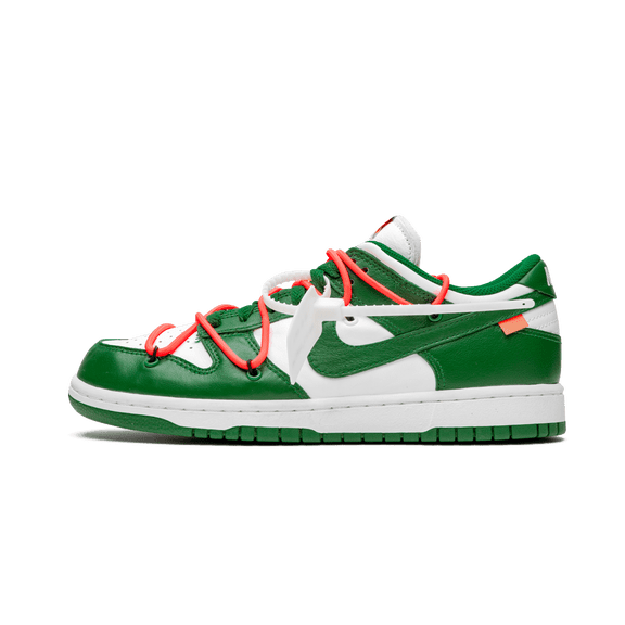 NIKE MENS Dunk Low "Off-White - Pine Green" CT0856 100 CT0856 100 from Stadium Goods