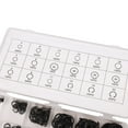 thumbnail image 2 of 300 Piece C-Clips External Snap Ring Black Washer Hardware Cir Clip Retaining Ring Set For Industrial Fasteners 18 Sizes, 2 of 8