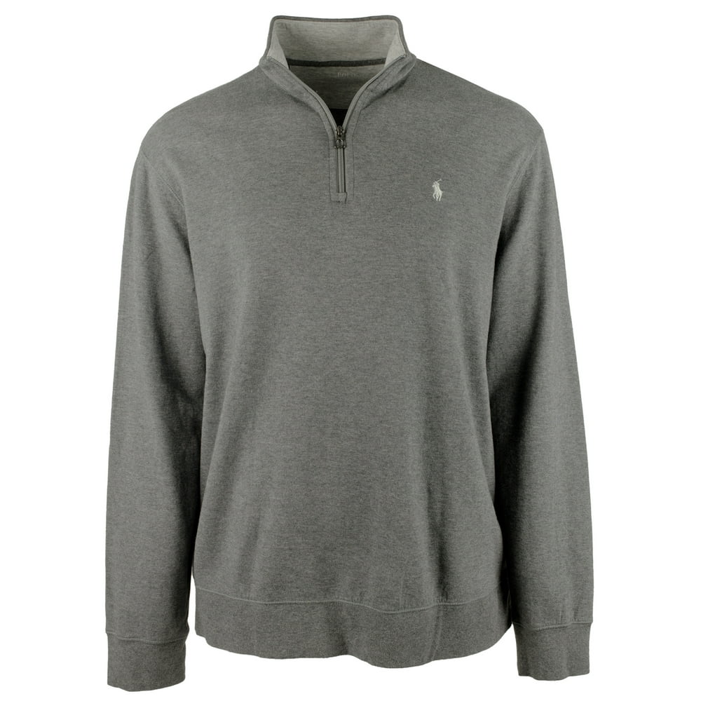 polo quarter zip fleece