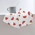 thumbnail image 6 of KLL Hand Drawn Watermelon Ultra Absorbent & Soft Hand Towels for Bath, Hand, Face, Gym and Spa-27.5x16in, 6 of 7