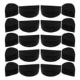 thumbnail image 4 of ColoMX 24 esponjas de maquillaje semicirculares con forma de gota para maquillaje facial. Aplicación rápida de la base para fiestas y espectáculos., 4 of 7