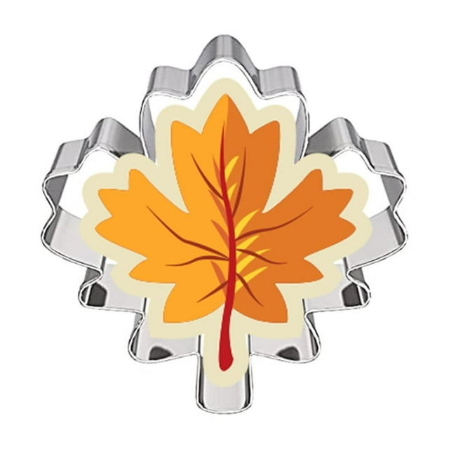 MOQIN Thanksgiving Cookie Cutters Set, Holiday Cookie Cutter Thanksgiving Shapes for Baking-Turkey, Pumpkin, Candy Corn, Squirrel, Maple, Fall Cookie Cutters for Homemaking Cookie