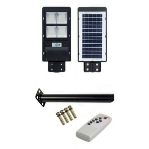 Foco Solar Led 300w Exterior C/sensor Y Control+ Brazo Metal — Central Shop