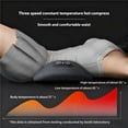 thumbnail image 3 of 3-in-1 Massager Lumbar Support Pillow | Smooth Spine Triple Fusion Back Massager for Lower Back & Sciatica Pain Relief in Bed or Office Chair, 3 of 8