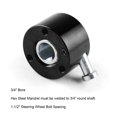 thumbnail image 4 of Universal Car 3 Hole Steering Wheel Quick Release Hub Adapter Snap AluminumBlack, 4 of 4