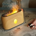 thumbnail image 3 of LSLJS Aromatherapy Essential Oil Diffuser (6.76Fl O Z / 200ml Tank) ist Aroma Humidifier - Auto Shut-Off Whisper Quiet for Home, Office & Bedroom, AromDiffuser, 3 of 8