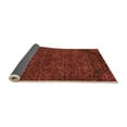 thumbnail image 2 of Ahgly Company Indoor Rectangle Abstract Orange Modern Area Rugs, 8' x 12', 2 of 4