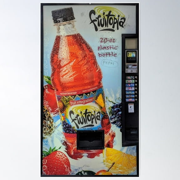 Kna Prints - 1 Pc Poster Fruitopia Wall Art, Modern Wall Wall Art,, UNFRAMED-8x12