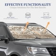 thumbnail image 4 of Balery 2 Piece Vineyard Landscape 1 Car Windshield Sun Shade|Foldable Front Windshield Shade for Car Front Window for Most Sedans SUV Truck-Large, 4 of 7