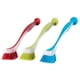 thumbnail image 1 of Plastic Dish Cleaning Brush with Suction Cup Set of 3 | Washing Up Brushes for Kitchen Sink Cleaning, Dishes, Pans, 1 of 5