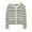 White, variant on Diufon Women's Striped Cardigan Sweaters Trendy Long Sleeve Crewneck Button Down Cropped Knit Sweater Coat