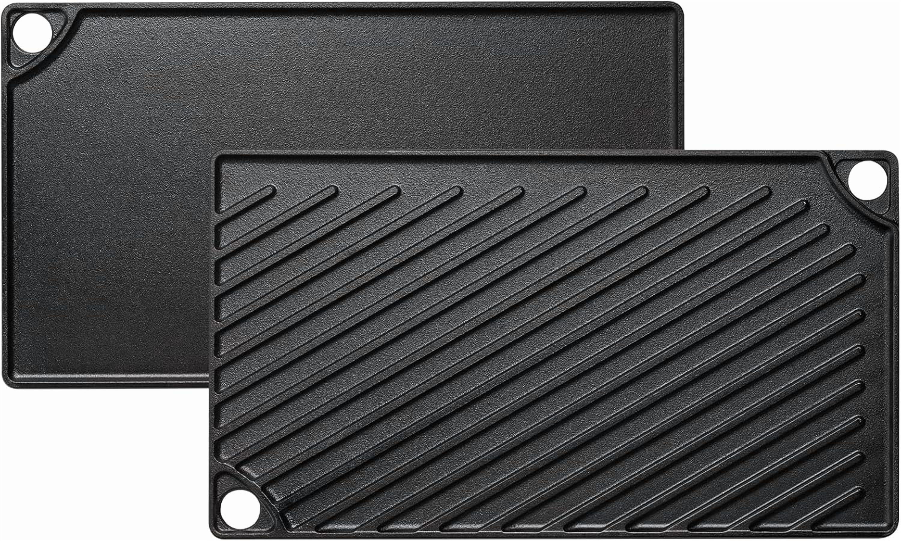 Old Mountain 2 Burner Reversible Grill Griddle 20 in X 9 in