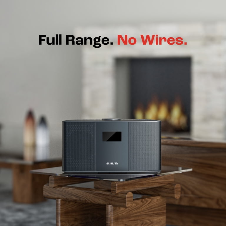 Aiwa, Wireless Bluetooth Home Speaker, Exos-5, 20W RMS, FM Radio