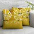 thumbnail image 3 of Summer Lumbar Pillow Covers Farmhouse Lemon Hello Sunshine Outdoor Throw Pillows Yellow Summer Patio Decorations Cushion Case for Sofa Couch, 3 of 5