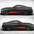 thumbnail image 4 of Sports Racing Stripe Graphic Stickers Truck Auto Car Body Side Door Vinyl Decals, 4 of 5