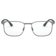 thumbnail image 2 of Ray-Ban eyeglasses RX6363  (2553) brushed gunmetal on gunmetal with demo lenses, 54mm, 2 of 6