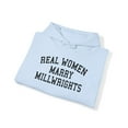 thumbnail image 4 of Millwright Wife Husband Wedding Hoodie, Gifts, Hooded Sweatshirt, 4 of 4