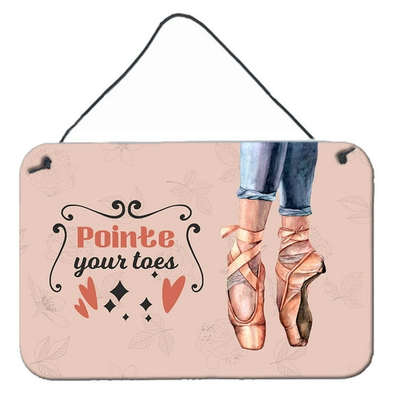 Pointe your Toes Dance Wall or Door Hanging Prints