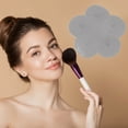 thumbnail image 5 of Unique Bargains Flower-shaped Makeup Sponge Brush Cleaner Gray, 5 of 5