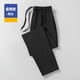 thumbnail image 5 of Pantalones de chándal de forro polar para hombre, pantalones de algodón con cordón suave, pantalones de correr sueltos, moda de invierno, nuevo, 5 of 5