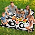 thumbnail image 7 of Bohemian Pattern Picnic Blanket Waterproof Outdoor Beach Blanket Hand-held Pad Suitable for Travel, Camping, Beach, Family Gatherings, 7 of 7