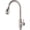 Silver, variant on Stainless Steel Kitchen Faucet Single Hole Pull Out Spout Kitchen Sink Mixer Tap Stream Sprayer Head Sink Mixer Tap Mounted Tool