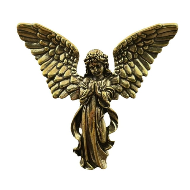 Abbracc Ange Statue Figurine Décoration Table Salon Petit Ange Sculpture