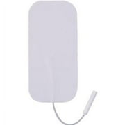 S-Series Rectangle Silver Electrode with Reusable Blue Gel 2'' x 4'' Pack of 4