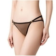 thumbnail image 2 of loopsun Womens Briefs,Women's Summer Hollow Breathable Mid Low Lace Underwear Pants Briefs, 2 of 5