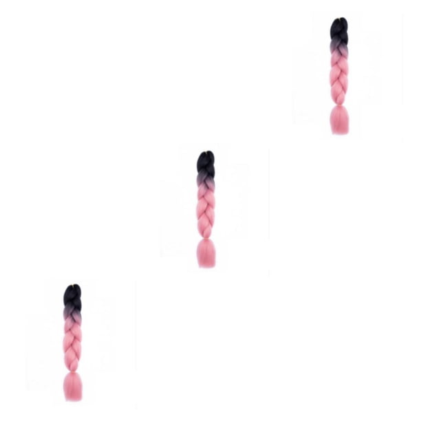 Seitruly Trenzas De Cabello De Moda Estilo Deseado Con Color Natural Extensiones De Cabello Trenzado De Moda B6 Type1 NO1