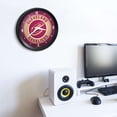 thumbnail image 5 of Cleveland Cavaliers 15" Ribbed Frame Wall Clock, 5 of 5