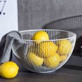 thumbnail image 5 of Metal Wire Fruit Vegetable Snack Tray Bowl Basket, Kitchen Storage Rack Multi Purpose Organizer For Dining Table Countertop Pantry Household Use Suitable For Holding Fruits Vegetables, 5 of 8