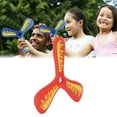 thumbnail image 3 of Boomerang, Jouet de Lancer pour Enfant Résistant à l'Humidité EVA pour Interactif Parent-Enfant pour Usage Extérieur Rouge, 3 of 7