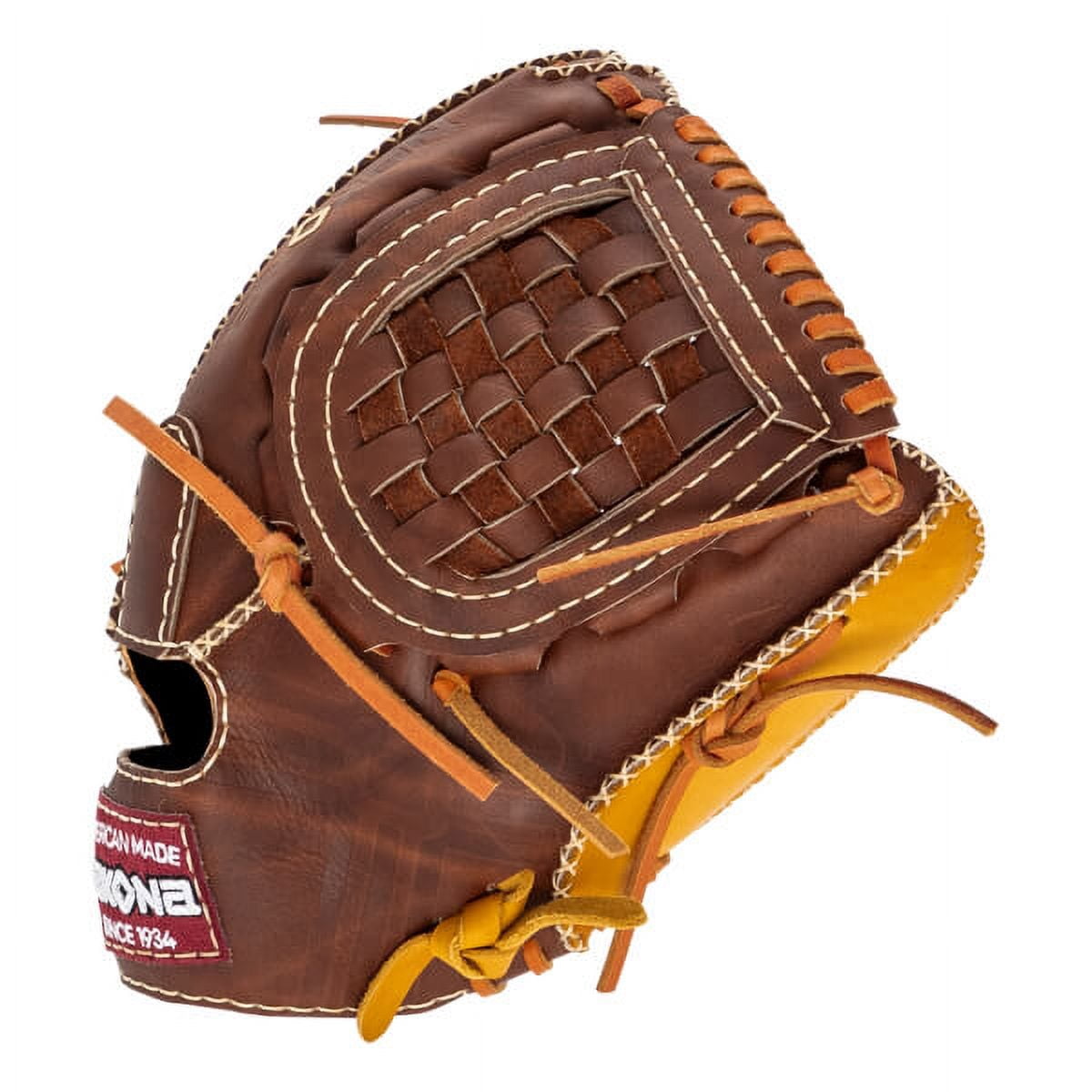 Nokona EdgeX "Gold Rush" 12" Baseball Glove: EDGEX-GOLDRUSH 12