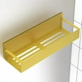 thumbnail image 4 of 4 Pack Magnetic Spice Storage Rack Organizer for Refrigerator and Oven, Gold Fridge Organizers and Storage, 4 of 6