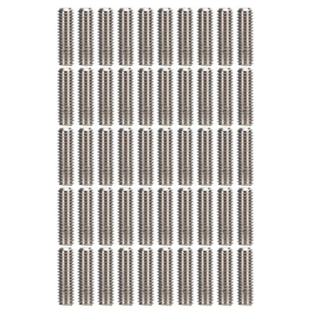 

50Pcs Set Screw A2‑70 Stainless Steel Grub Screws Assortment Kit Hardware Fasteners SetM3x10