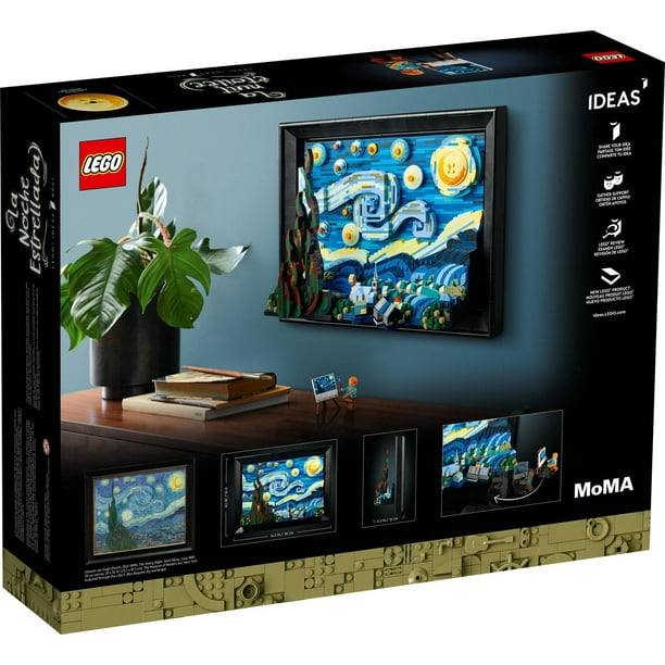 MEDICOM TOY - 3体セット Vincent van Gogh The Starry Night LEGO Ideas Vincent Van Gogh The Starry Night - 3D Puzzle