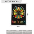 thumbnail image 5 of Hope Love Equality Inclusion Kindness Flag 3x5 Ft Peace Garden Yard Banner Outdoor Decorative Sign, 5 of 5