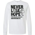 thumbnail image 3 of Inktastic Parkinsons Disease Awareness Never Lose Hope with Balloons Long Sleeve T-Shirt, 3 of 5