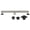 Nickel, variant on Kingston BSFK2428 Watercourse 24-Inch Stainless Steel Linear Shower Drain with Reversible Tile Insert and Flat Grate, Drain with Base Flange and Hair Strainer in Brushed Nickel