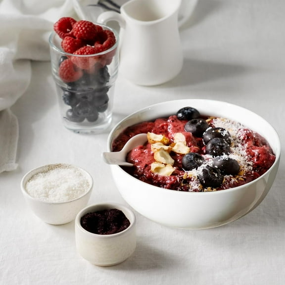 39 OZ Large Deep Cereal Bowls Set of 4, White Ceramic Soup Bowls for Ramen, Pasta, Salad