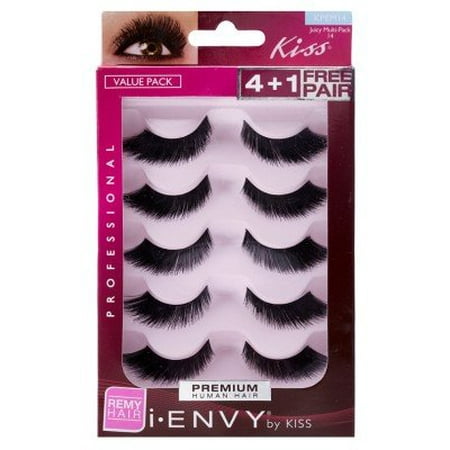 i.Envy by Eye Lash Value Pack #KPEM14, Suitable For Contact Lens Wearer. By Kiss